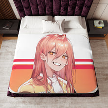 Load image into Gallery viewer, Anime Chainsaw Man Sherpa Blanket