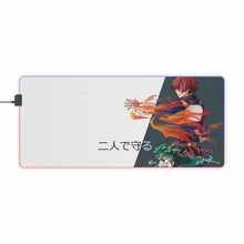 Load image into Gallery viewer, My Hero Academia Izuku Midoriya RGB LED Mouse Pad (Desk Mat)