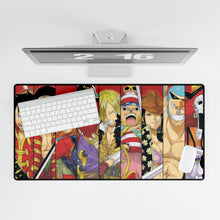 Load image into Gallery viewer, Monkey D. Luffy's crew Mouse Pad (Desk Mat)