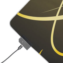 Load image into Gallery viewer, Is It Wrong to Try to Pick Up Girls in a Dungeon? RGB LED Mouse Pad (Desk Mat)