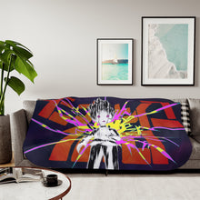 Load image into Gallery viewer, Psycho = 100% Sherpa Blanket