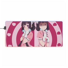 Load image into Gallery viewer, Maika Sakuranomiya RGB LED Mouse Pad (Desk Mat)