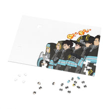 Load image into Gallery viewer, Fire Force Shinra Kusakabe, Iris, Arthur Boyle, Maki Oze, Akitaru Oubi Jigsaw Puzzle