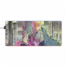 Load image into Gallery viewer, Anime Chainsaw Man RGB LED Mouse Pad (Desk Mat)