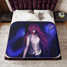 Load image into Gallery viewer, Anime Elfen Lied Sherpa Blanket
