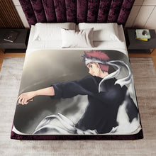 Load image into Gallery viewer, Anime Food Wars: Shokugeki no Soma Sherpa Blanket
