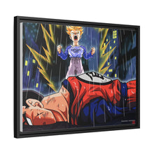 Load image into Gallery viewer, Future Trunks goes Super Saiyan Canvas Framed Art Print