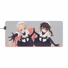 Load image into Gallery viewer, Shigure, Yuudachi RGB LED Mouse Pad (Desk Mat)