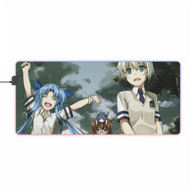 Load image into Gallery viewer, Magical Girl Lyrical Nanoha RGB LED Mouse Pad (Desk Mat)