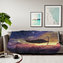 Load image into Gallery viewer, Anime Tengen Toppa Gurren Lagannr Sherpa Blanket