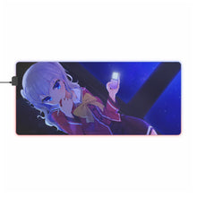 Load image into Gallery viewer, Nao Tomori with a Ipod RGB LED Mouse Pad (Desk Mat)