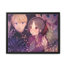 Load image into Gallery viewer, Kaguya-sama: Love is War Kaguya Shinomiya, Chika Fujiwara, Miyuki Shirogane Canvas Framed Art Print