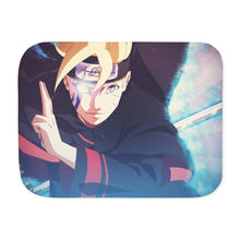 Load image into Gallery viewer, Boruto Sherpa Blanket