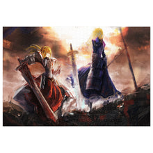 Load image into Gallery viewer, Fate/Apocrypha Artoria and Mordred Jigsaw Puzzle