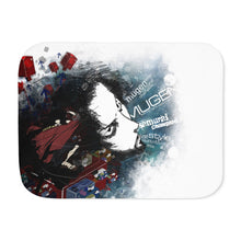 Load image into Gallery viewer, Anime Samurai Champloor Sherpa Blanket