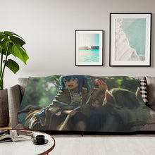 Load image into Gallery viewer, Roxy & Rudeus Sherpa Blanket
