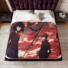 Load image into Gallery viewer, Mei and Kouichi Sherpa Blanket