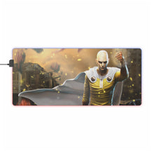 Load image into Gallery viewer, Anime One-Punch Man RGB LED Mouse Pad (Desk Mat)