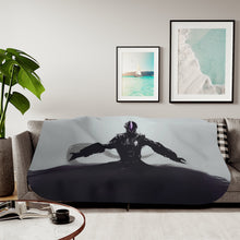 Load image into Gallery viewer, Anime Made In A Sherpa Blanket