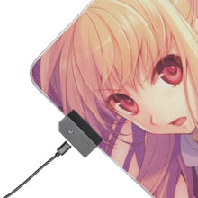 Load image into Gallery viewer, Magical Girl Lyrical Nanoha RGB LED Mouse Pad (Desk Mat)