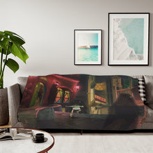 Load image into Gallery viewer, Anime Spirited Away Sherpa Blanket