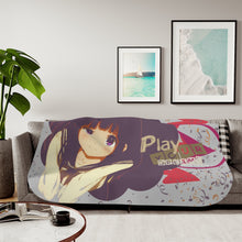 Load image into Gallery viewer, Eru Chitanda - Play your dream Sherpa Blanket