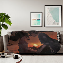 Load image into Gallery viewer, Hyakkimaru and Mio Sherpa Blanket