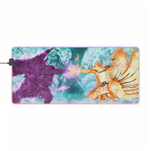 Load image into Gallery viewer, Naruto Vs Sasuke RGB LED Mouse Pad (Desk Mat)