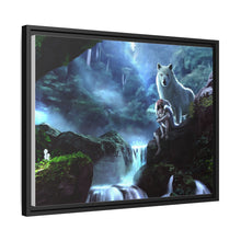 Load image into Gallery viewer, Princess Mononoke Canvas Framed Art Print
