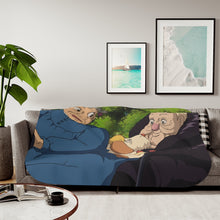 Load image into Gallery viewer, Anime Howl's Moving Castler Sherpa Blanket