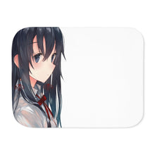 Load image into Gallery viewer, Yukino Yukinoshita Sherpa Blanket