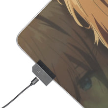 Load image into Gallery viewer, Violet Evergarden RGB LED Mouse Pad (Desk Mat)
