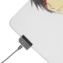 Load image into Gallery viewer, Durarara!! Izaya Orihara RGB LED Mouse Pad (Desk Mat)