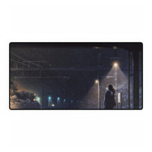 Load image into Gallery viewer, Anime Train Station Mouse Pad (Desk Mat)