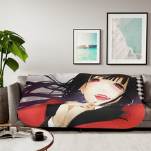 Load image into Gallery viewer, Anime Kakegurui Sherpa Blanket