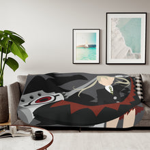 Load image into Gallery viewer, Soul Eater Sherpa Blanket