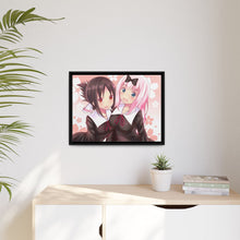 Load image into Gallery viewer, Kaguya and Chika Canvas Framed Art Print