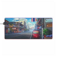 Load image into Gallery viewer, Anime Street RGB LED Mouse Pad (Desk Mat)