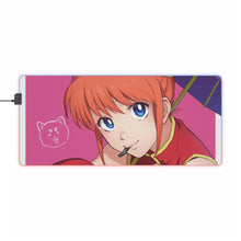 Load image into Gallery viewer, Gintama Kagura RGB LED Mouse Pad (Desk Mat)