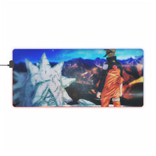 Load image into Gallery viewer, Naruto vs Sasuke RGB LED Mouse Pad (Desk Mat)