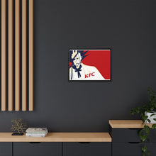 Load image into Gallery viewer, Kenpachi Fried Chicken Canvas Framed Art Print
