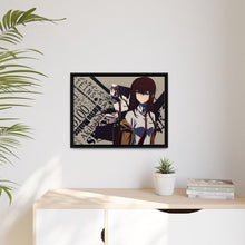 Load image into Gallery viewer, Makise Kurisu Canvas Framed Art Print