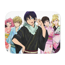 Load image into Gallery viewer, Anime Noragamir Sherpa Blanket
