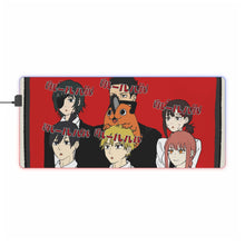 Load image into Gallery viewer, Chainsaw Man RGB LED Mouse Pad (Desk Mat)