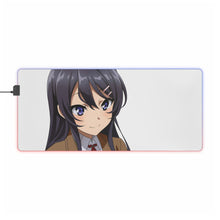Load image into Gallery viewer, Rascal Does Not Dream of Bunny Girl Senpai RGB LED Mouse Pad (Desk Mat)