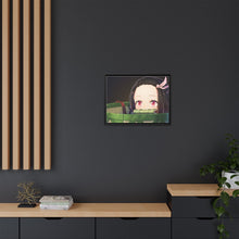 Load image into Gallery viewer, Demon Slayer: Kimetsu no Yaiba Nezuko Kamado Canvas Framed Art Print