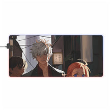 Load image into Gallery viewer, Gintama Gintoki Sakata, Kagura, Shimura Shinpachi RGB LED Mouse Pad (Desk Mat)
