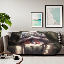 Load image into Gallery viewer, Anime Made In A Sherpa Blanket