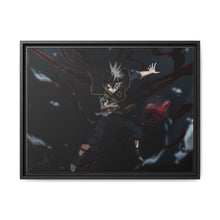 Load image into Gallery viewer, Black Clover Asta Canvas Framed Art Print