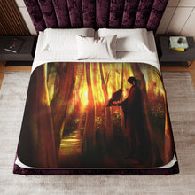 Load image into Gallery viewer, Anime Boruto Sherpa Blanket